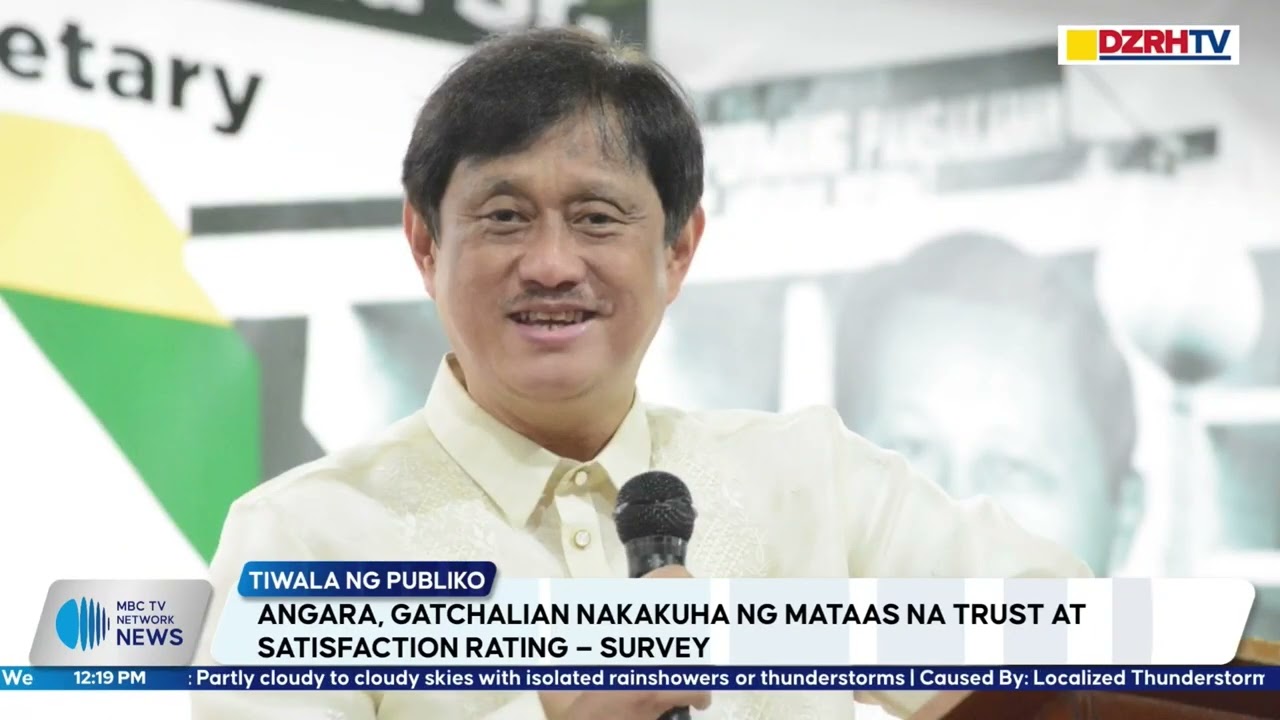 Angara, Gatchalian, nakakuha ng mataas na trust at satisfaction rating — survey