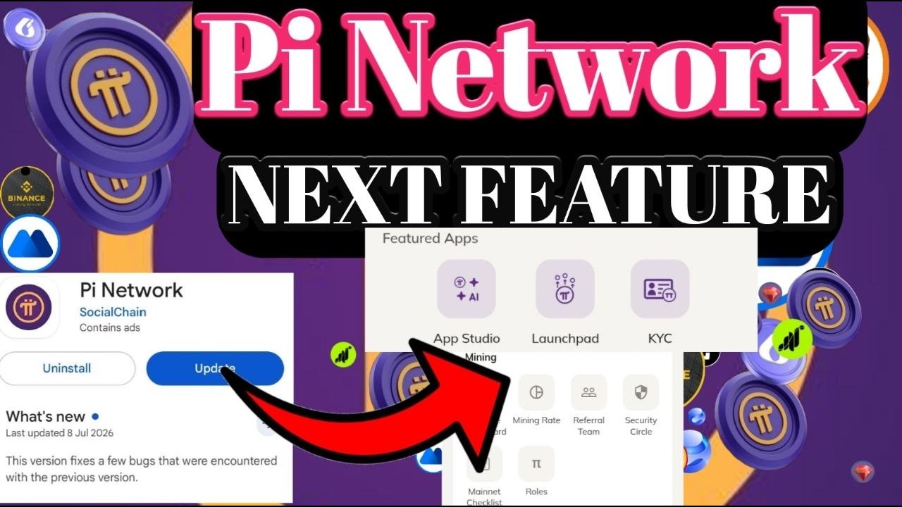 Pi Network Update: Pi Menu Changes, Launchpad, and App Updates