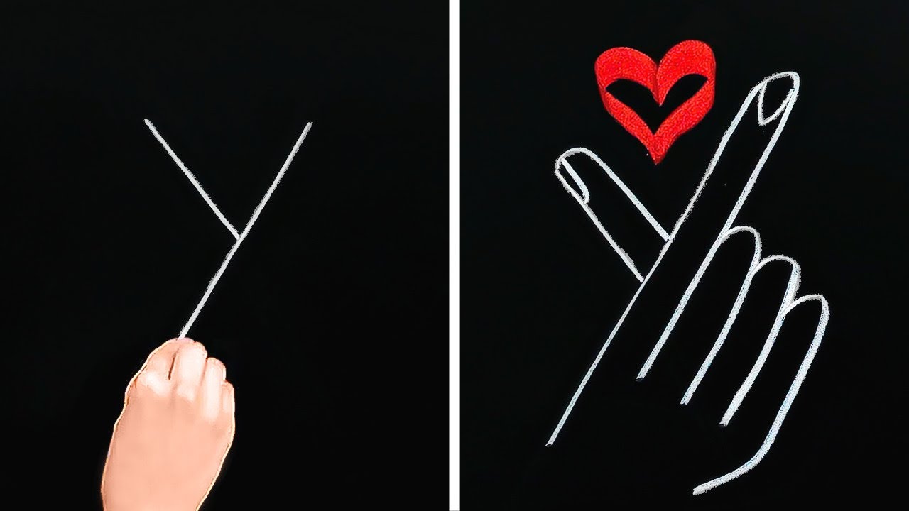 TRUCCHETTI SEMPLICI PER DISEGNARE E TUTORIAL PER PRINCIPIANTI