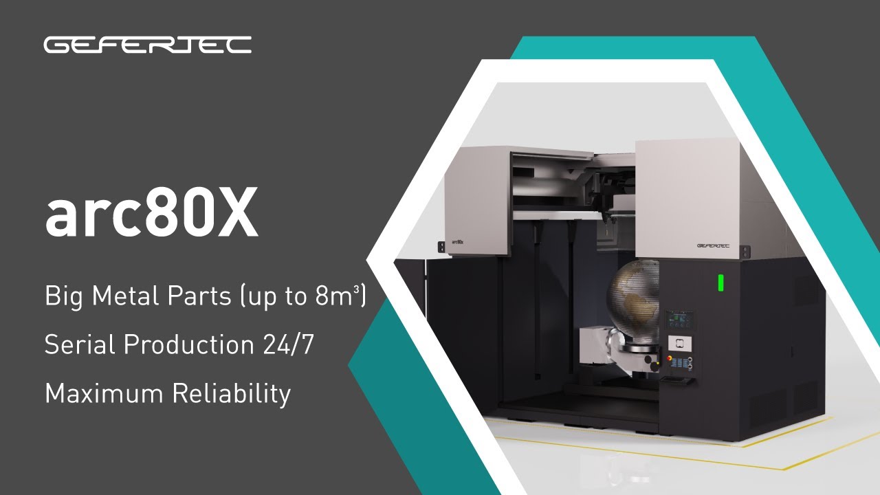 WAAM with GEFERTEC - arc80X