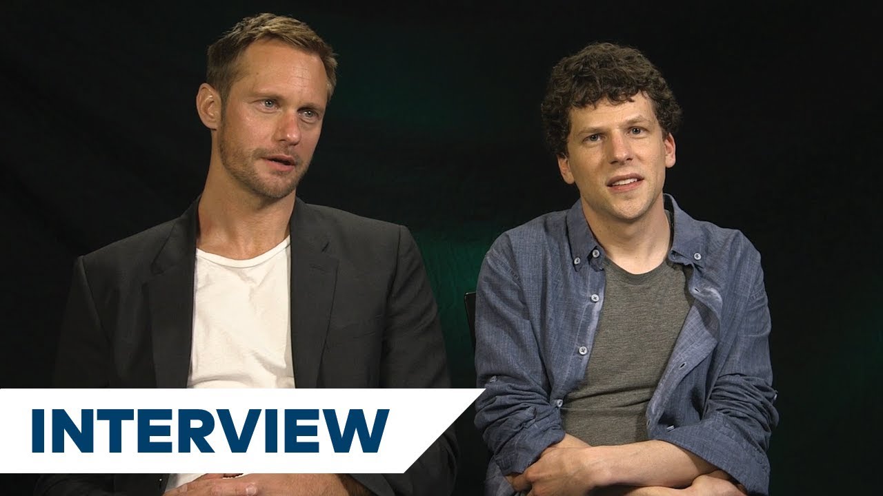 Alexander Skarsgård & Jesse Eisenberg's Biggest Challenges In The Hummingbird Project | TIFF 2018