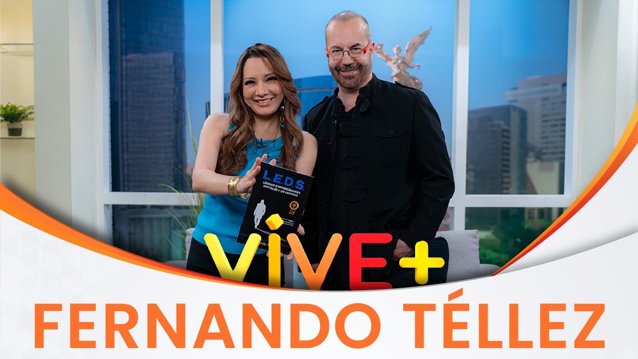 De pasar HAMBRE a EMPRESARIO EXITOSO | Testimonio Fernando Téllez | Vive Más TV