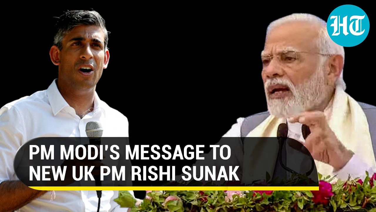 Rishi Sunak gets first message from PM Modi; 'Look forward to working closely with you'