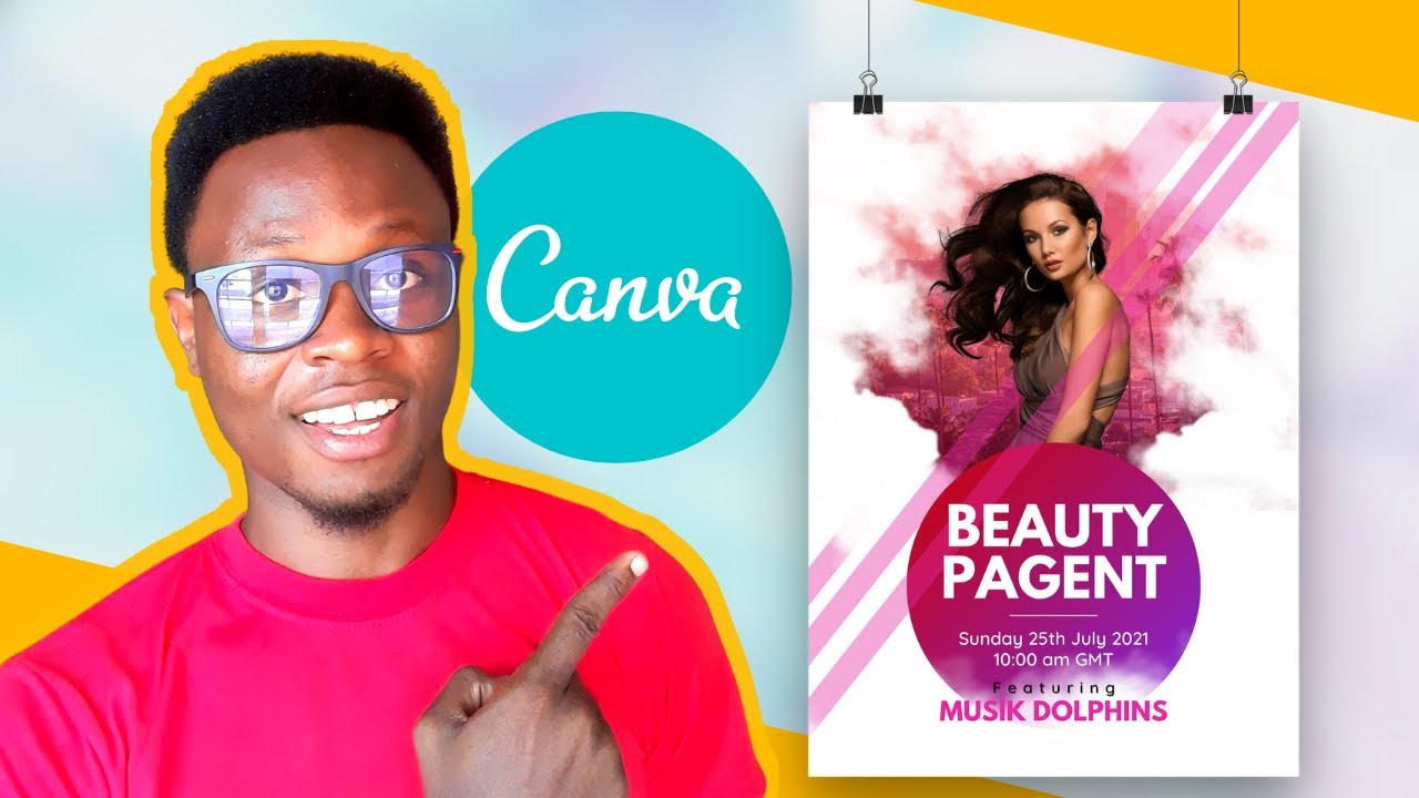Professional Beauty Poster Design in Canva - African Geek
