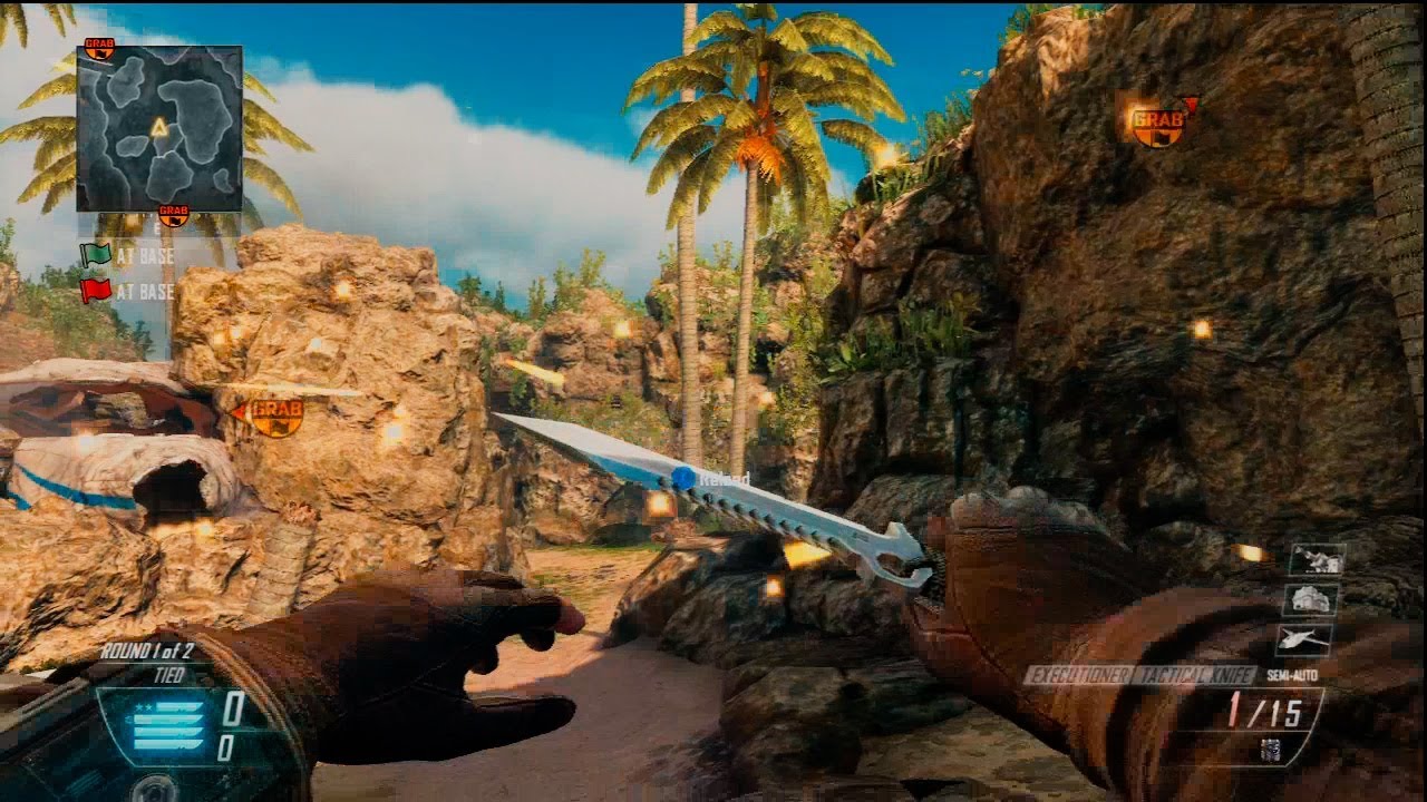 Black Ops 2 Knife Animation Glitch: Shoot With Your Knife, Shoot Sideways, Sideways Knife Glitch!