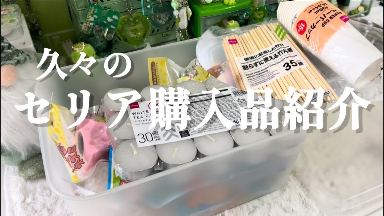 【購入品紹介】久々のSeria購入品紹介♡