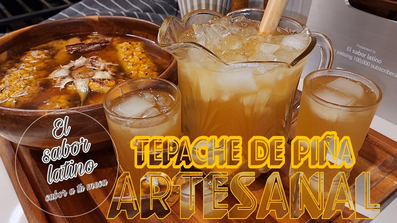 🔴Como Hacer un Delicioso Tepache de Pi&ntilde;a🍍Casero &iexcl;RIQUISIMO!💯💥