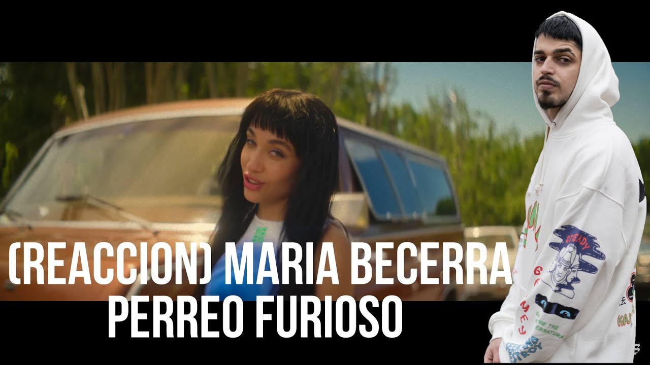 VAYA ABUSO DE DISCO  (REACCION) Maria Becerra - PERREO FURIOSO (Official Visualizer)