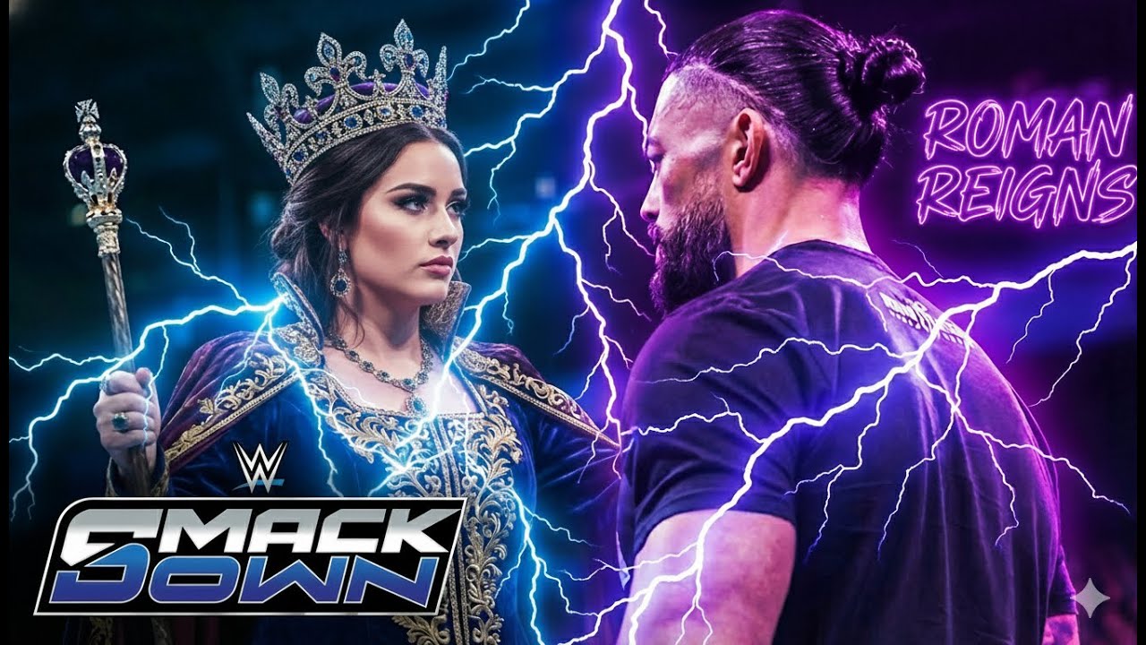 WWE LIVE MATCH  - ROMAN REIGNS VS THE QUEEN ZELINA WWE RAW PT12 