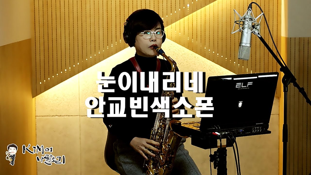 눈이내리네 - 안교빈색소폰