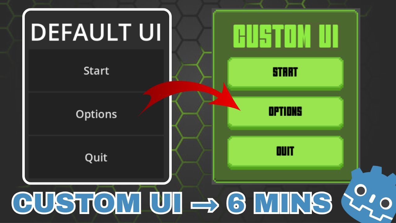 How to Create Custom UI | Godot 4