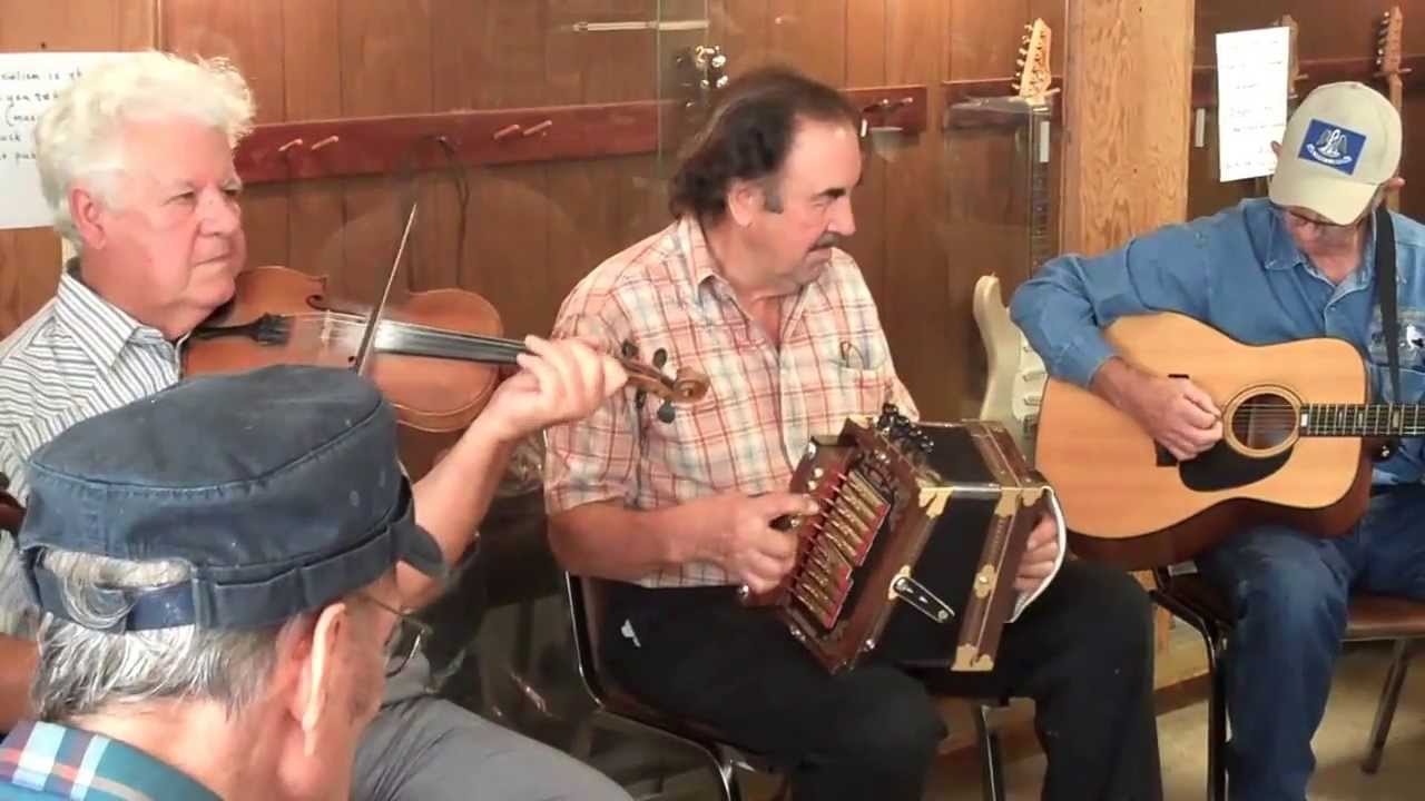 Cajun jam session at Savoy Music Center, Eunice, Louisiana  stabilized