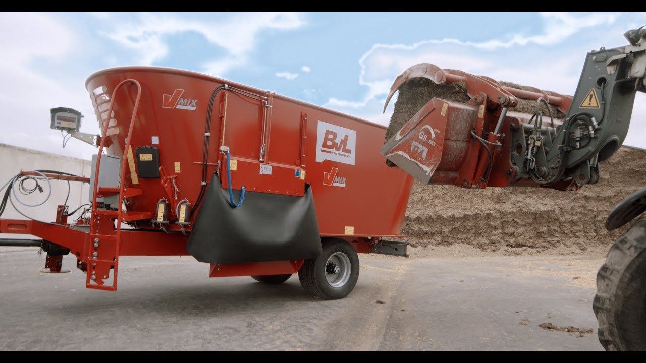 Futtermischwagen | BvL V-MIX Fremdbefüller Vertikal Futtermischwagen