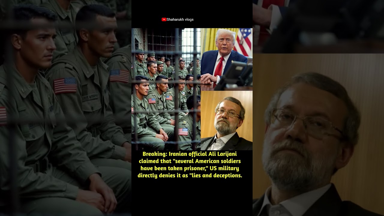 Breaking: Iranian official Ali Larijani claimed that 