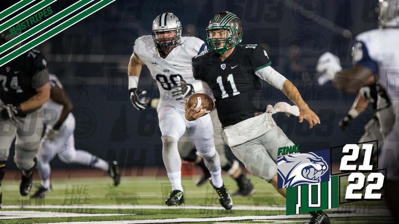 UNH Recap 2016 || Dartmouth Football
