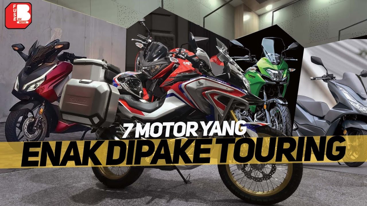 7+ Motor Yang Enak Dipake Touring | Rekomendasi Motor Touring