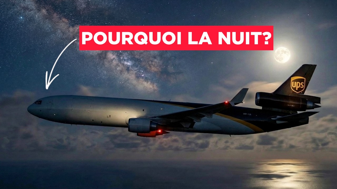 Pourquoi les avions de fret volent quand vous dormez ?