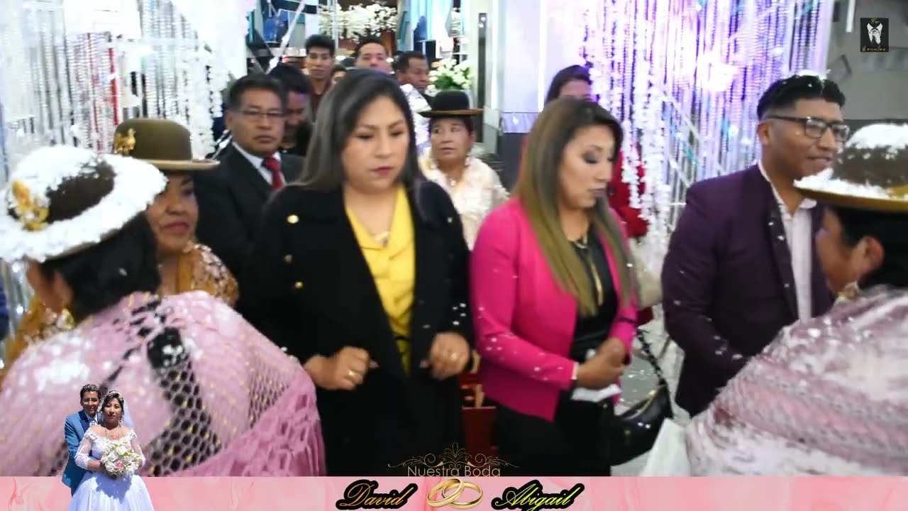 Emisarios de Bolvia en VIvo - Boda David y Abigail La Paz - Fer Eventos Producciones