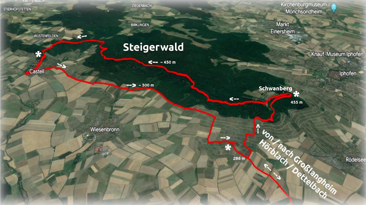 Steigerwald MTB Tour