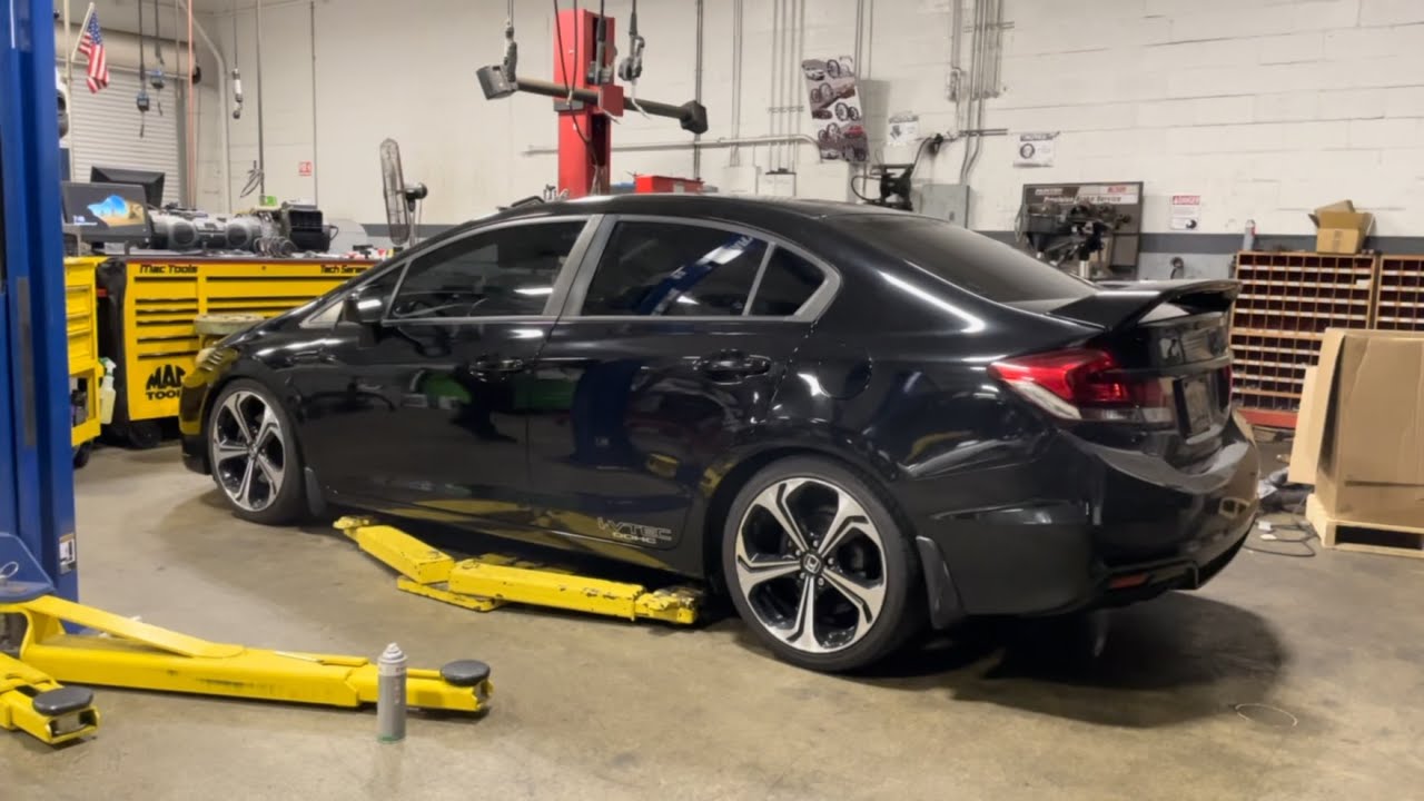 Опускаю FB6!! | Civic Si 9-го поколения