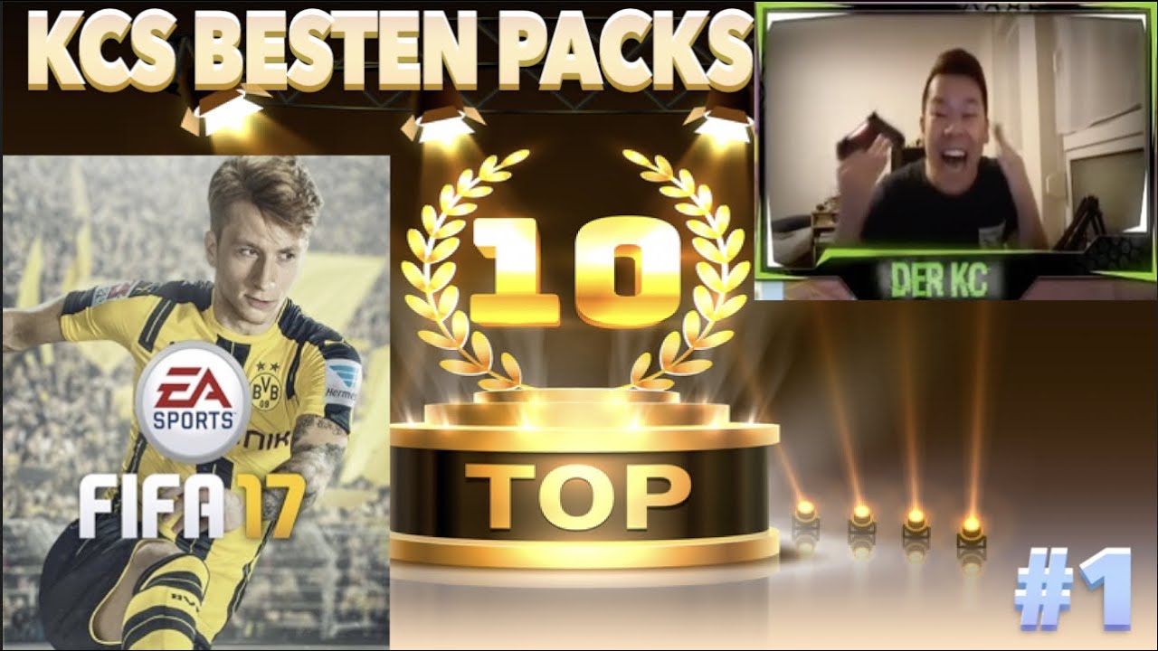 🏆KCS TOP 10 BESTEN PACKS AUS FIFA 17 ⚠️/BEST OF PACKS#1