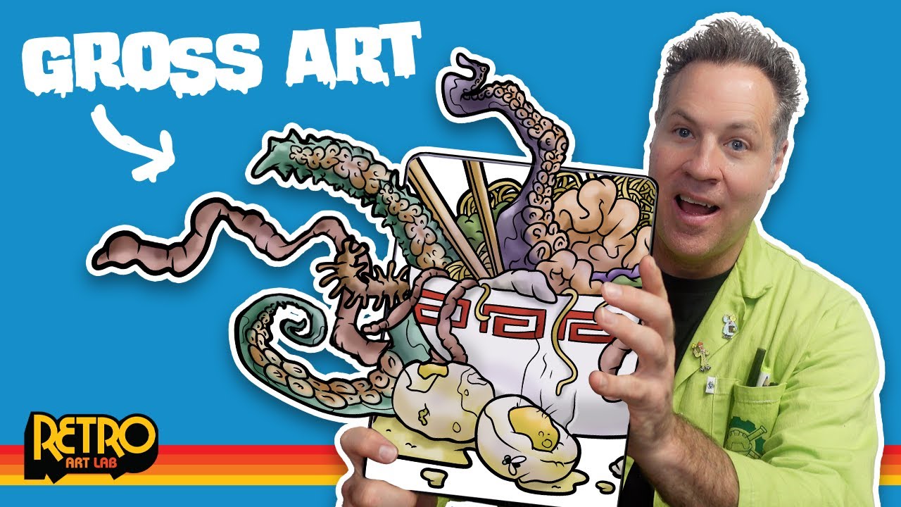 Gen X Gross-Out Stickers Reimagined for Today!
