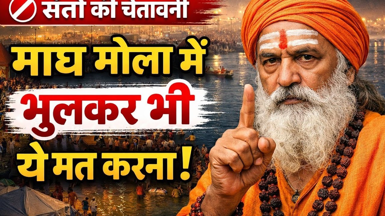 माघ मेला में ये गलती की तो पुण्य खत्म 😨 | संतों की चेतावनी