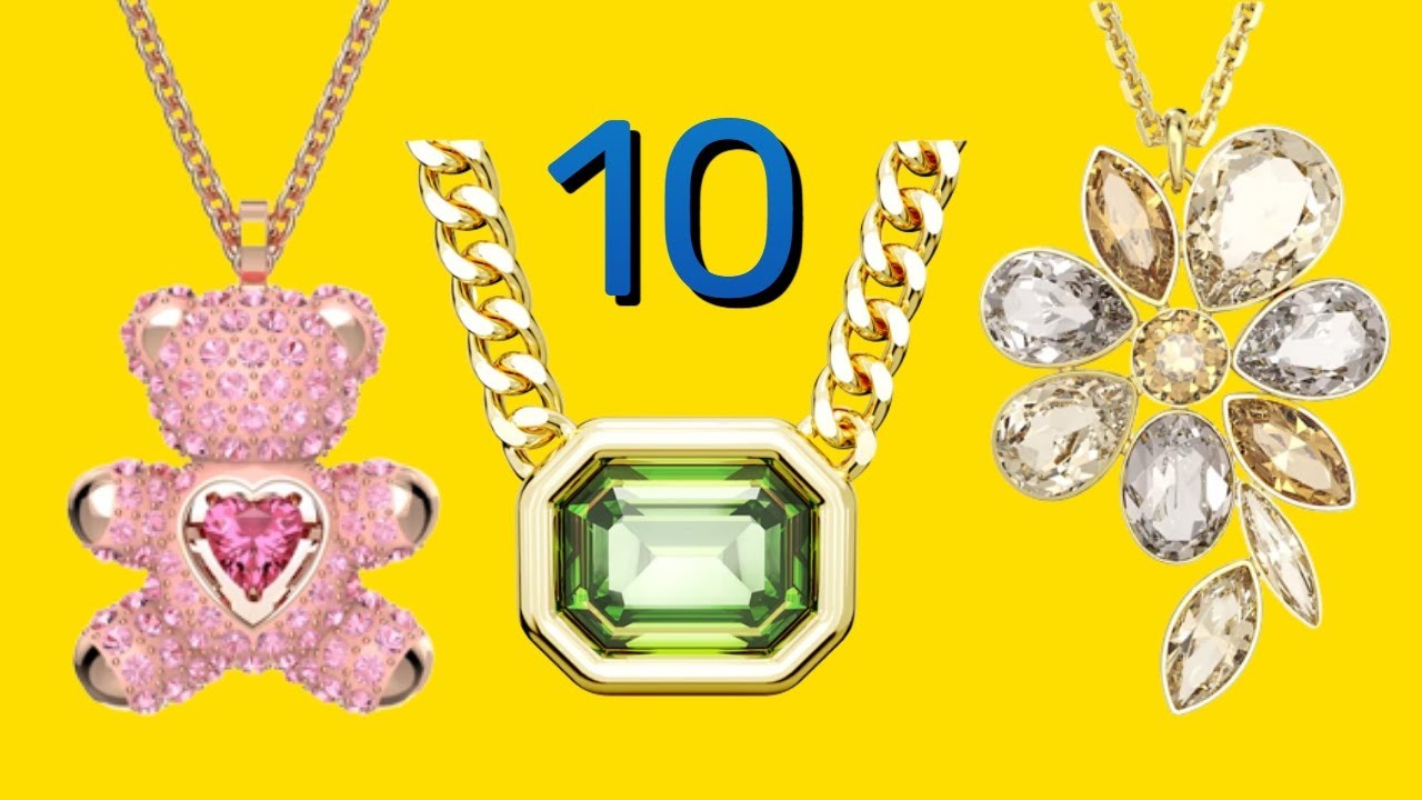 Chic 10 Ideas Luxury fashionable stylish jewelry necklaces and pendants Swarovski