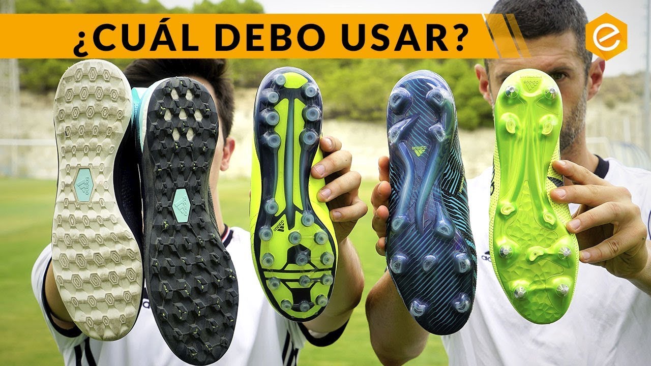 GUÍA DE SUELAS DE BOTAS DE FÚTBOL versión 2017