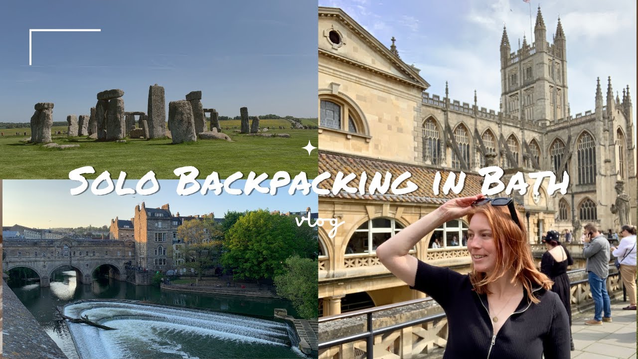 FOUR DAYS SOLO BACKPACKING IN BATH, England: Visiting Stonehenge, afternoon tea, museums, picnics