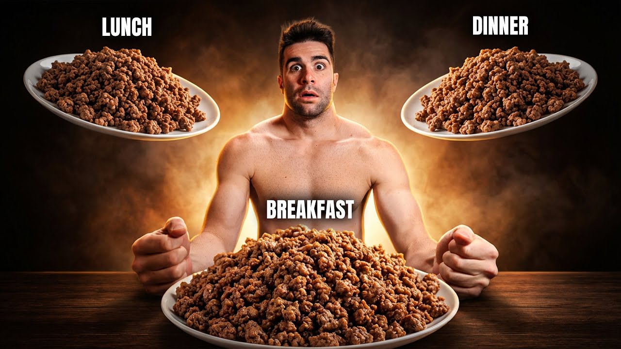 I Ate 3lbs of Ground Beef - Every Day for a Week