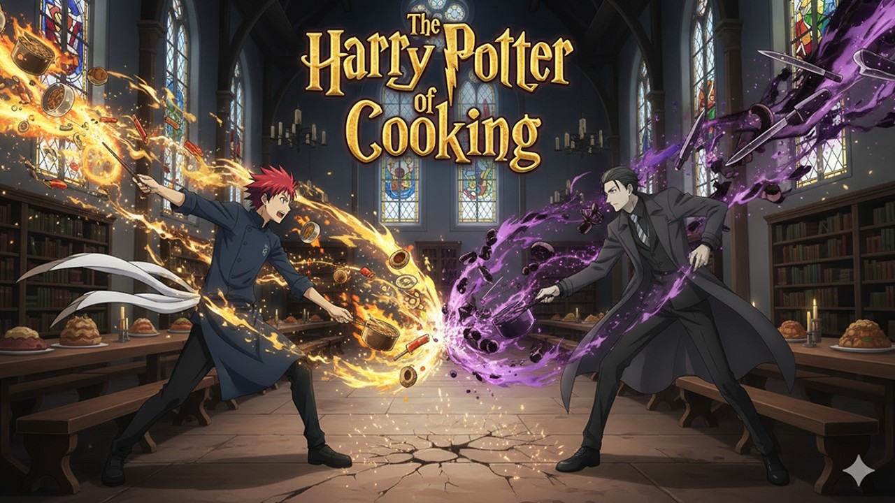 Food Wars: The Harry Potter of Cooking! 🍳🔥