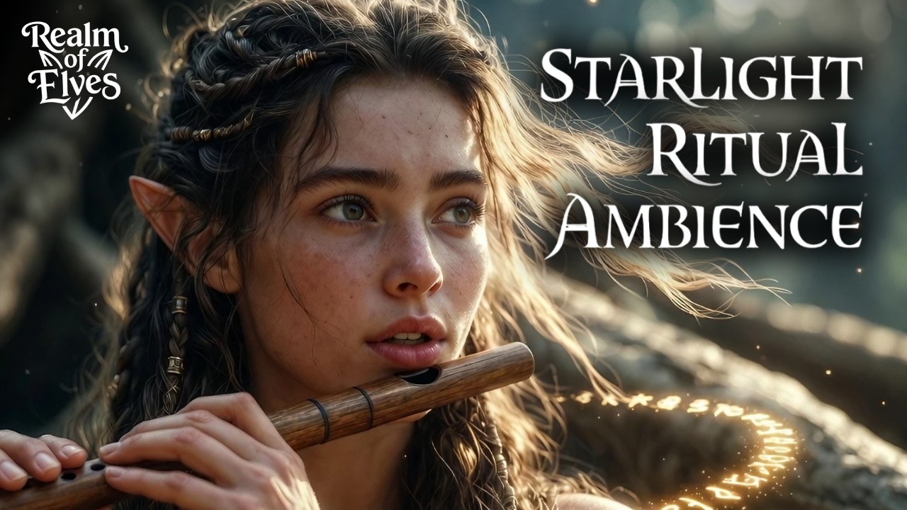 Starlight Ritual Ambience | 1 Hour Ethereal Ambience Instrumental Music for Reading & Relaxing