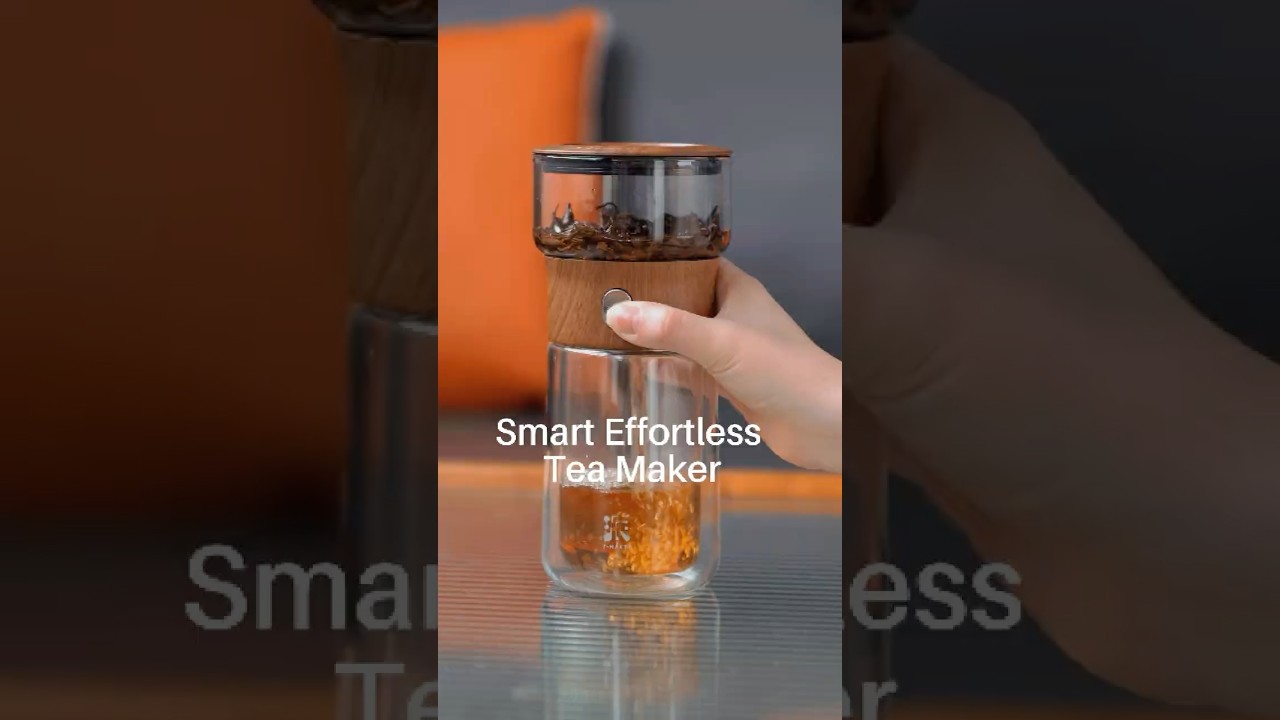 ZENS Tea Maker Bringing Luxury to Tea Moments#looseleaftea #drip #teatime#magic #tealover