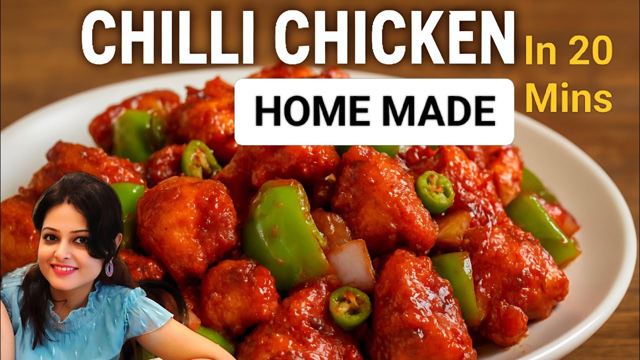 মাত্র 20 মিনিটে HomeMade Chilli Chicken 😋 | Chilli chicken recipe