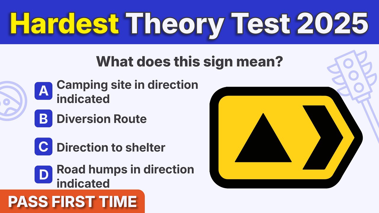 Theory Test 2025 UK | Hardest Questions Challenge (Mock Test) | Pass First Time