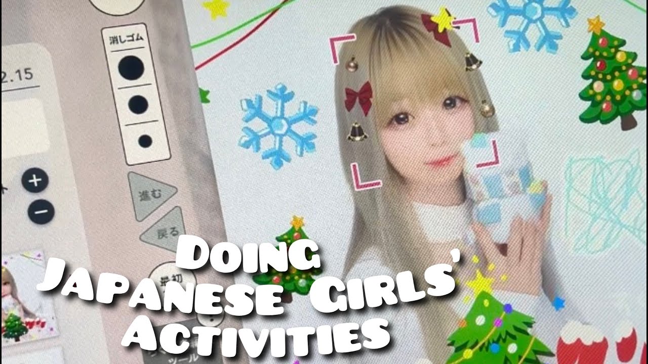 ３９｜Doing Japanese Girls Activities Alone｜🎀