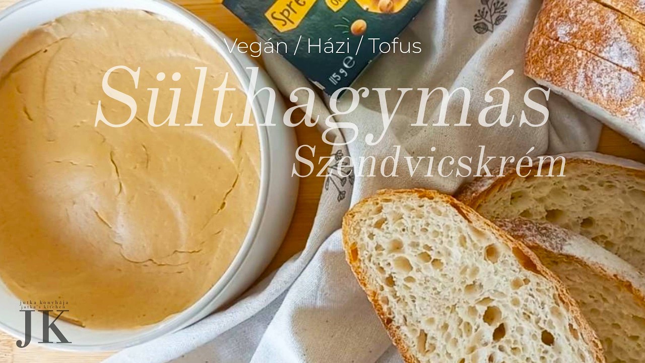Házi készítésű sülthagymás szendvicskrém - igazi ízélmény | Jutka konyhája
