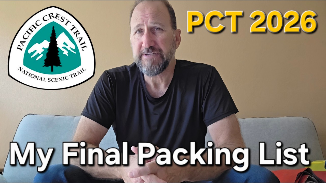 PCT 2026 - Everything in My Pack - Final
