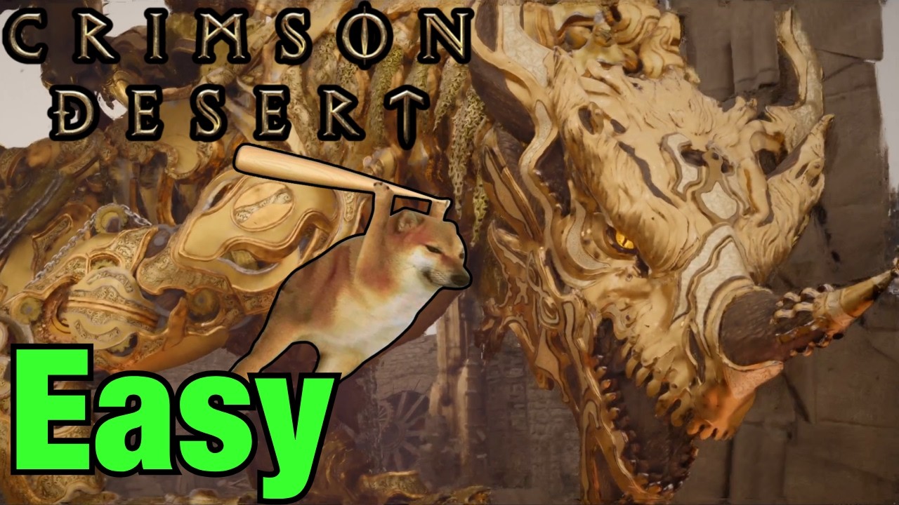 How to Defeat GOLDEN STAR Dragon Boss in Crimson Desert