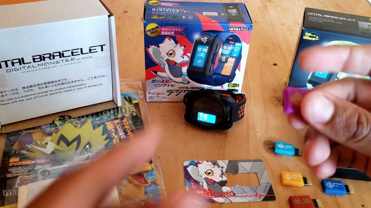 Vital Bracelet: Un curioso reloj para los fans de digimon