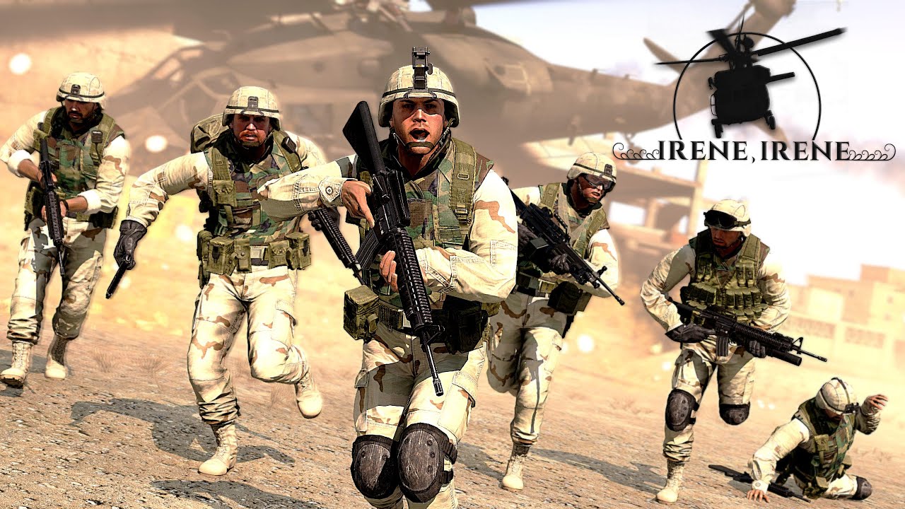 Irene,Irene ! Notre version de black hawk down !