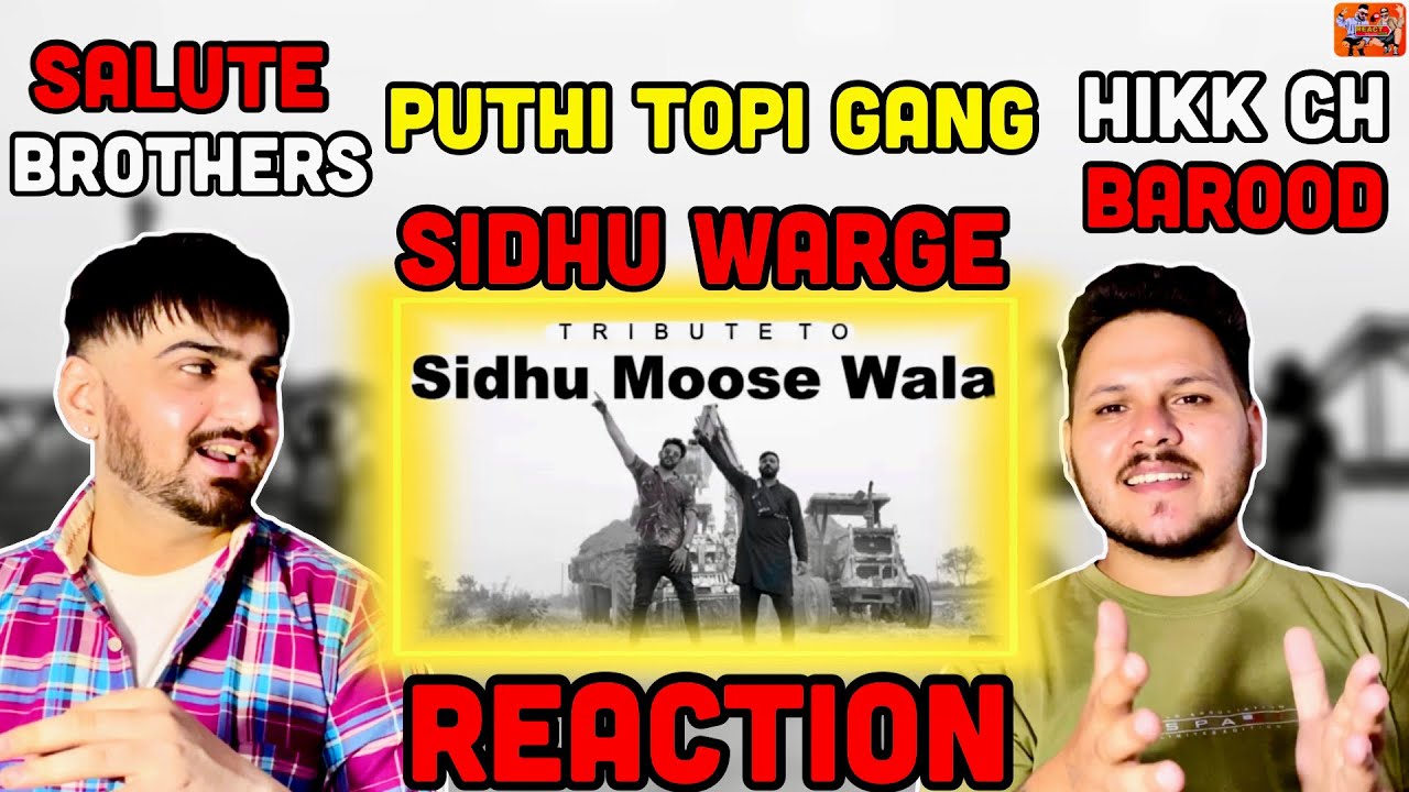 Reaction | Puthi Topi Gang | SIDHU WARGAY | Mixam | Mirza Nani | Rapo | ReactHub Sidhu Moose Wala