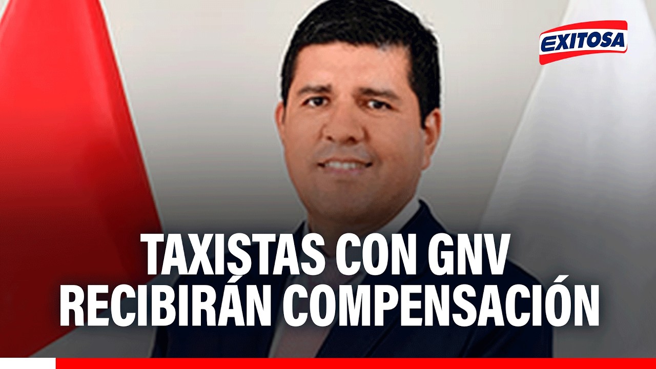 🔴🔵Taxistas con autos convertidos a GNV recibirán compensación del Estado, señala titular de MEF
