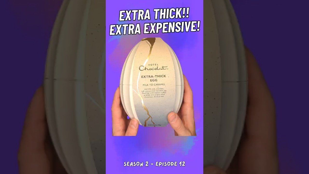 Extra THICK? Extra EXPENSIVE Easter Egg!? 🍫🤤 #shorts