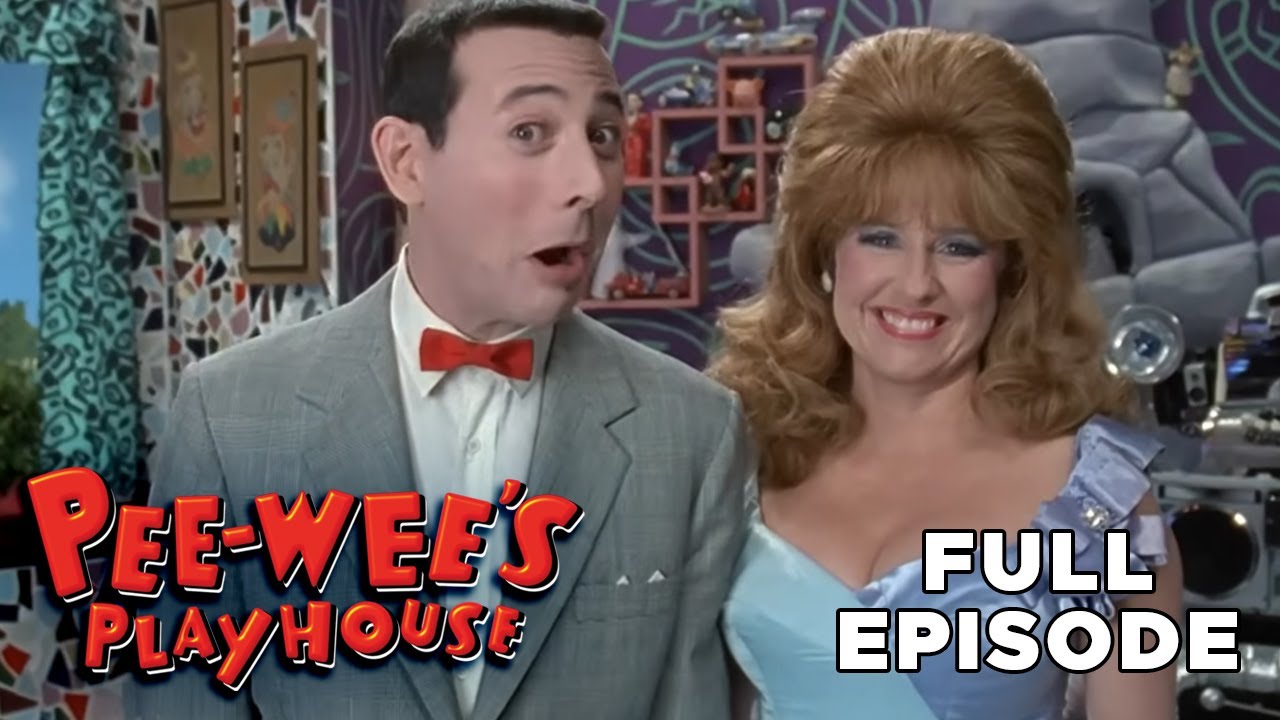 Pee-wee's Playhouse | S4 Ep 03 | Love That Story | FULL EPISODE | Paul Reubens | Cult Comedy