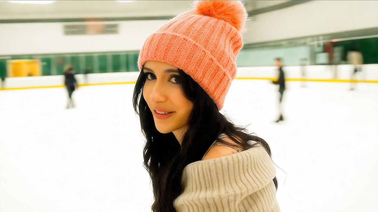 Falling for Her… Literally, on the Ice