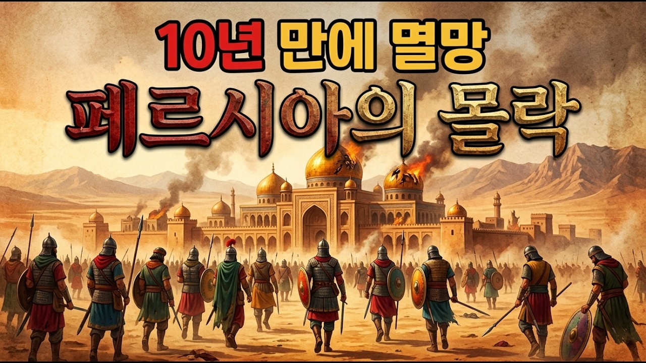 “세계 최강 제국이 10년 만에 무너졌다 (페르시아 제국의 충격적인 몰락)”