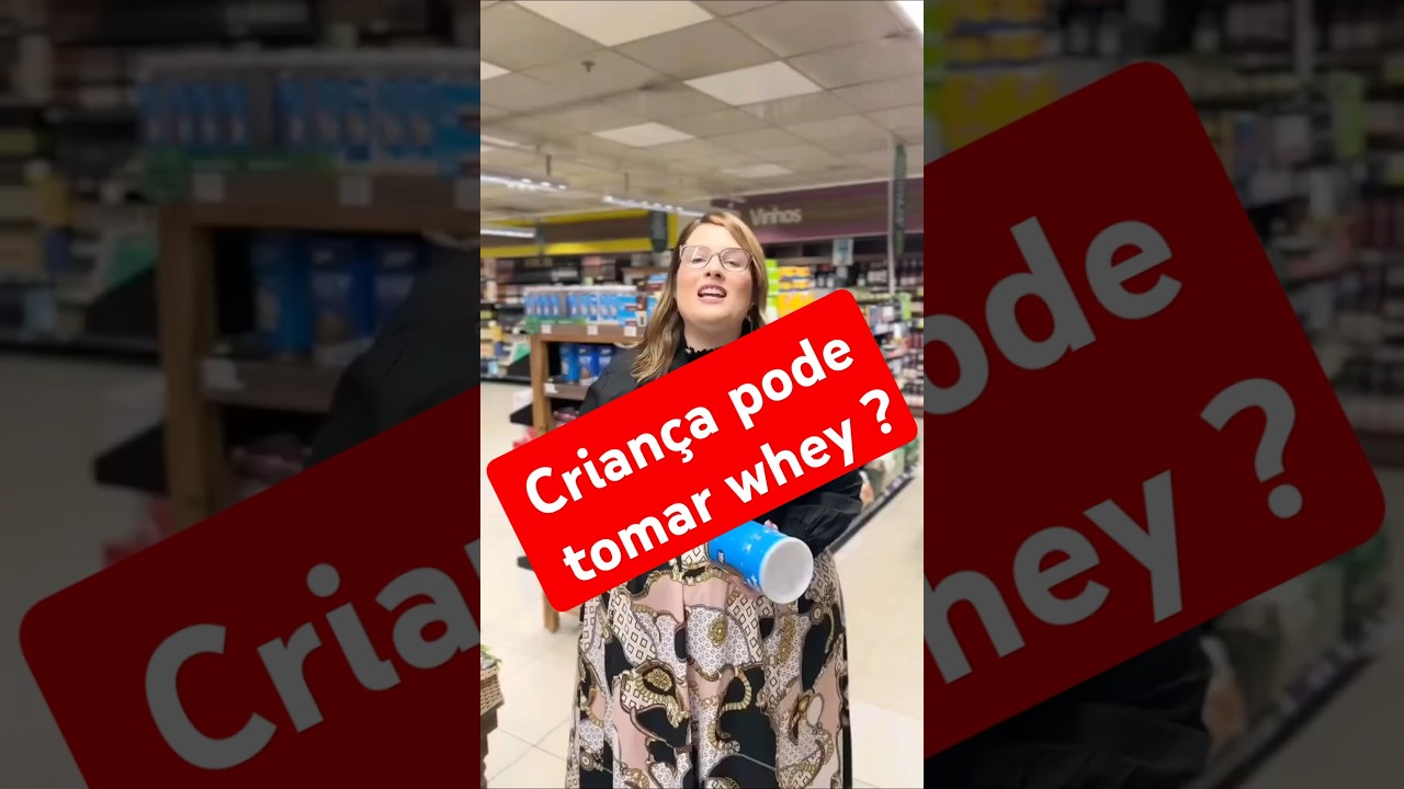 Criança pode tomar whey ?