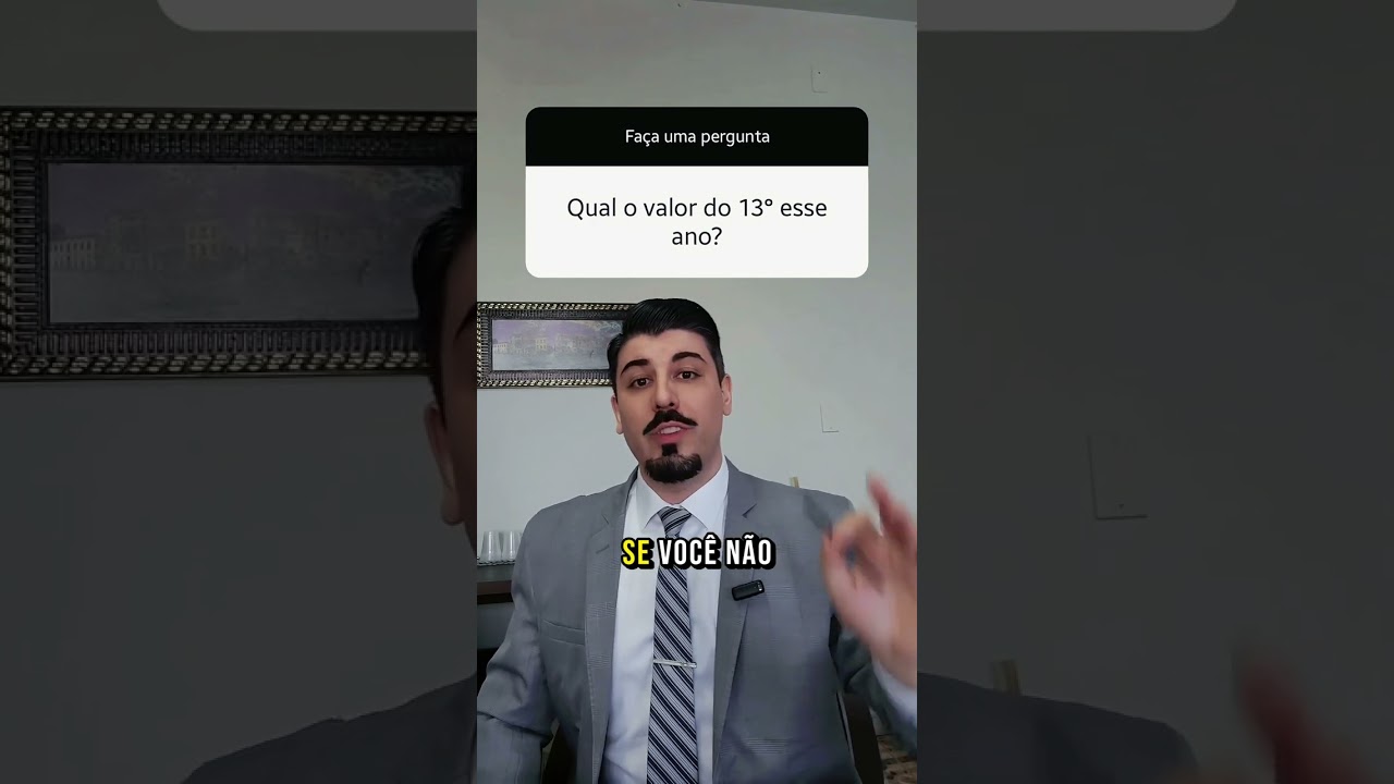 Qual o valor do d&eacute;cimo terceiro esse ano?